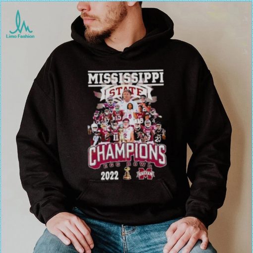 Mississippi State Bulldogs Champions Egg Bowl 2022 Shirt