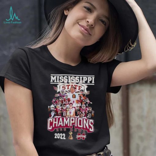 Mississippi State Bulldogs Champions Egg Bowl 2022 Shirt