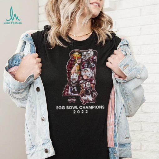 Mississippi State Football Egg Bowl Champions 2022 Shirt