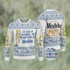 Cerveceria Modelo Beer Ugly Christmas Sweater, Faux Wool Sweater, Gifts For Beer Lovers, International Beer Day, Best Christmas Gifts For 2022 – Prinvity