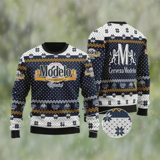 Modelo Especial Beer Ugly Christmas Sweater, Faux Wool Sweater, Gifts For Beer Lovers, International Beer Day, Best Christmas Gifts For 2022 – Prinvity