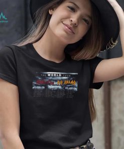 Mötley Crüe Def Leppard The World Tour 2023 Shirt