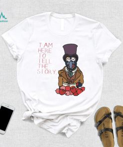 Muppet Christmas Carol Gonzo I am here to tell the story shirt