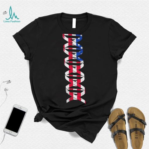 My Dna Is American Patriotic Vintage Shirt