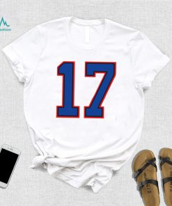 NFL Allen 17 White Josh Allen T Shirt