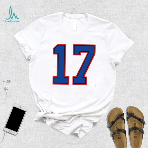 NFL Allen 17 White Josh Allen T Shirt