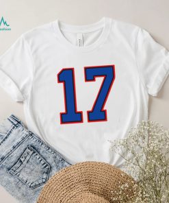 NFL Allen 17 White Josh Allen T Shirt