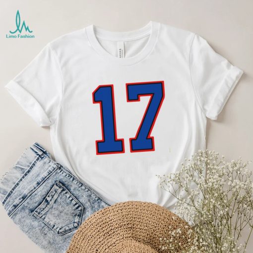 NFL Allen 17 White Josh Allen T Shirt