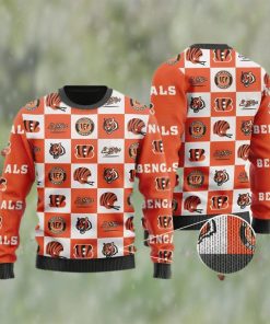 NFL Cincinnati Football Ugly Christmas Sweater Bengals Gifts