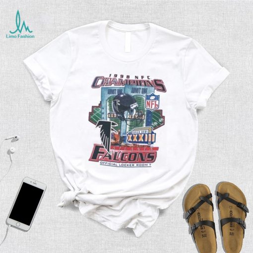 NFL Sport Football Funny White Vintage Atlanta Falcons T Shirt