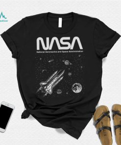 Nasa T Shirt Planets Black