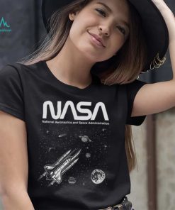 Nasa T Shirt Planets Black