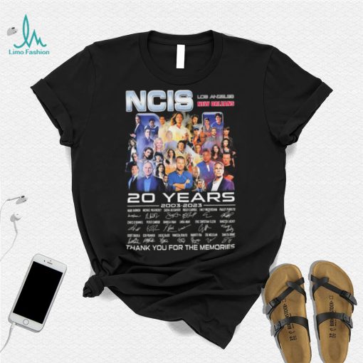 Ncis Los Angeles New Orleans 20 Years Shirt