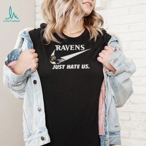 Nike Baltimore Ravens Just Hate Us Shirt
