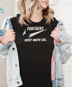 Nike Carolina Panthers Just Hate Us Shirt