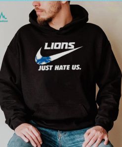 Nike Detroit Lions Just Hate Us Shirt