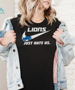 Nike Detroit Lions Just Hate Us Shirt