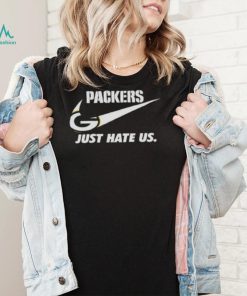 Nike Green Bay Packers Just Hate Us Shirt