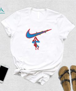 Nike Logo And Christmas Spiderman Marvel Design Unisex Sweatshirt