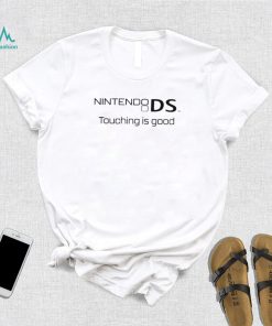 Nintendo DS touching is good retro shirt