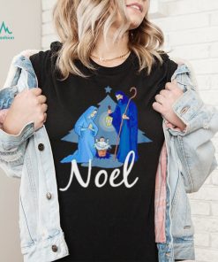 Noel Christmas Advent Nativity Scene North Star Baby Shirt