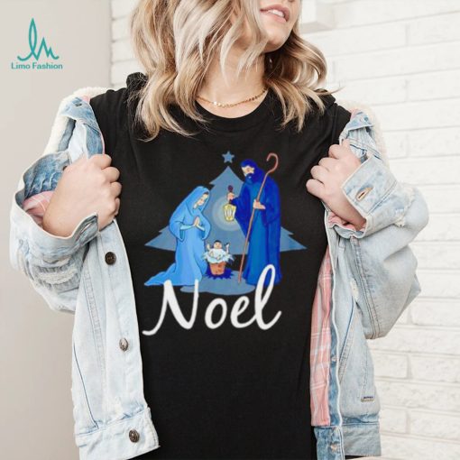 Noel Christmas Advent Nativity Scene North Star Baby Shirt