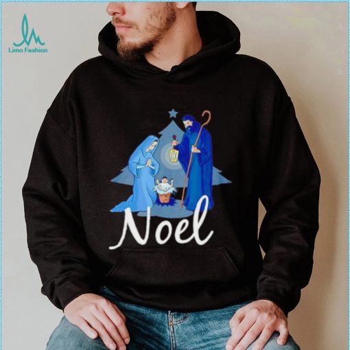 Noel Christmas Advent Nativity Scene North Star Baby Shirt