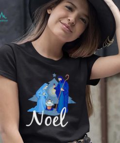 Noel Christmas Advent Nativity Scene North Star Baby Shirt