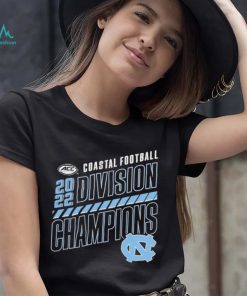 North Carolina Tar Heels Champions ACC Coastal Division Football 2022 shirt