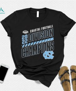 North Carolina Tar Heels Champions ACC Coastal Division Football 2022 shirt