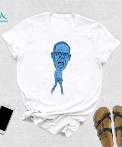 North Carolina Tar Heels coach Hubert Davis art shirt