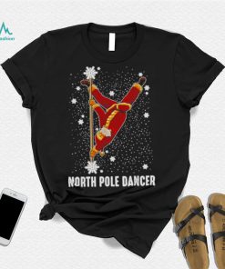 North Pole Dance Santa Claus Christmas Shirt