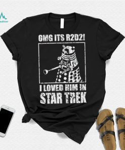 OMG it’s R2D2 I loved him in Star Trek art shirt