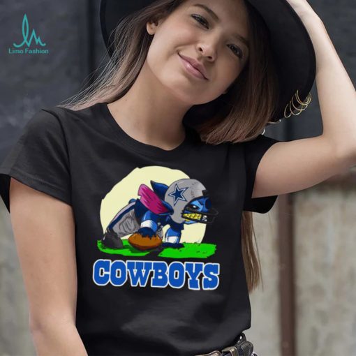 Official Dallas Cowboys Stitch Ready For The Football Battle Nfl Shirt