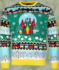 Official Funny Elf Ugly Christmas Sweater