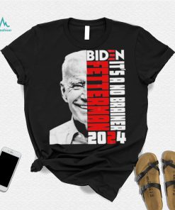 Official It’s a No Brainer Shirt Biden Fetterman 2024