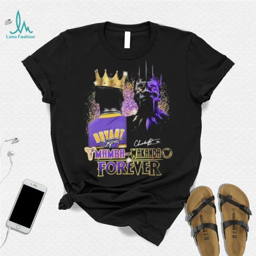 Official Mamba Wakanda Lakers Forever Signatures Shirt