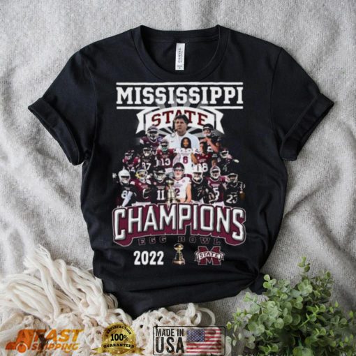 Official Mississippi State Bulldogs Champions Egg Bowl 2022 Shirt