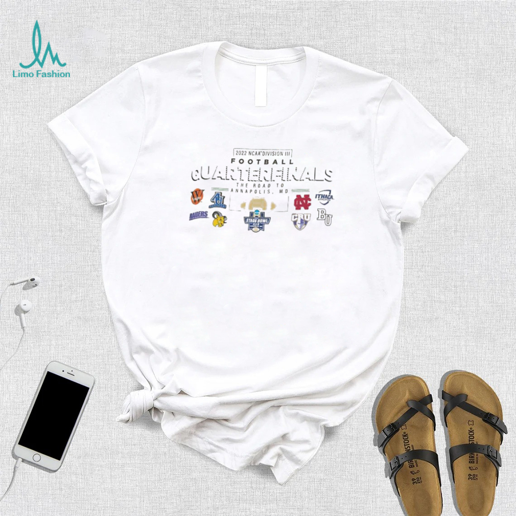 Official NCAA Division III Football Quarterfinals 2022 The Road To Annapolis shirt Official NCAA Division III Football Quarterfinals 2022 The Road To Annapolis shirt