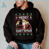 Official Santa Plays Darts Merry Dartsmas Ugly Christmas Shirt