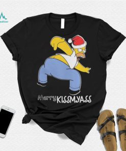 Official Santa Simpsons Merry Kissmyass Christmas Shirt