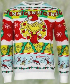 Official The Grinch Merry Grinchmas Ugly Christmas Sweater