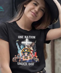 One Nation Under God Denver Nuggets Signatures Shirt