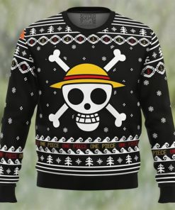 One Piece Straw Hat Pirates Christmas Ugly Christmas Sweater