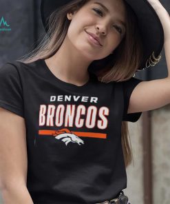 Orange Logo Denver Broncos T Shirt