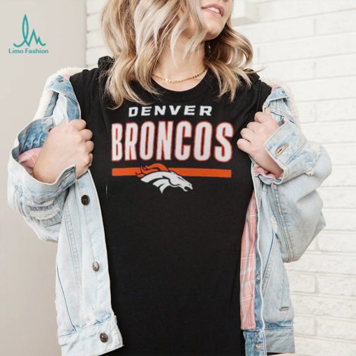 Orange Logo Denver Broncos T Shirt