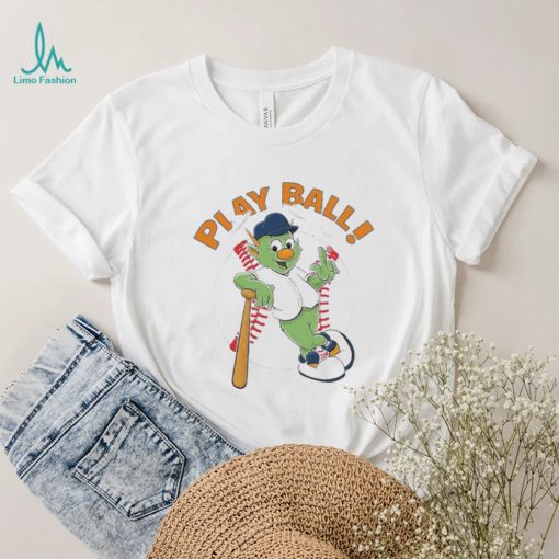 Orbit Mascot Houston Astros Play Ball World Champs Shirt