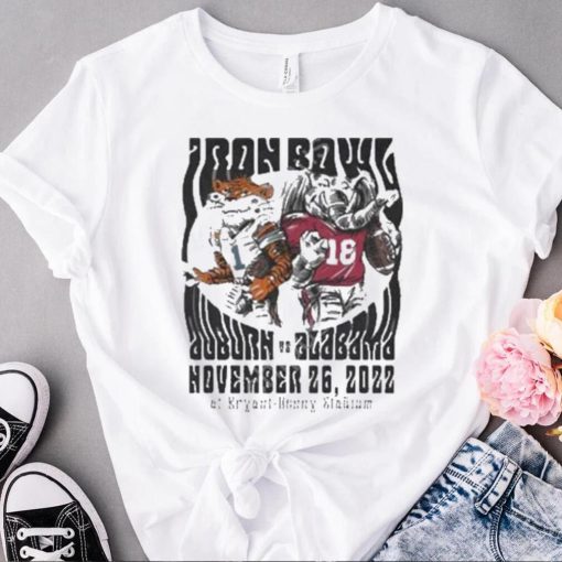 Original auburn tigers vs alabama crimson tide game day 2022 matchup shirt