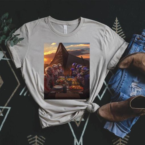 Original new England Patriots and Minnesota Vikings happy thanksgiving shirt