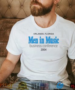 Orlando Florida Men In Music Business Conference 2004 Shirt